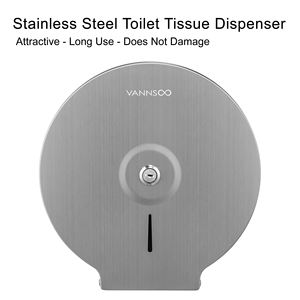 Distributeur de papier toilette en rouleau jumbo pour toilettes publiques, vente en gros commerciale - Product Image 6