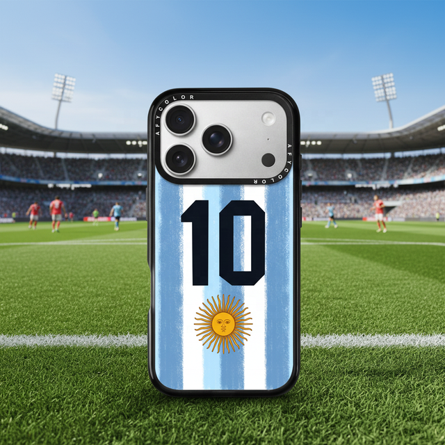Custom Design #10 Design Argentina Football Fan Custom Phone Case for iPhone 18 Pro Max with Gift Box OEM Factory Supply Direct