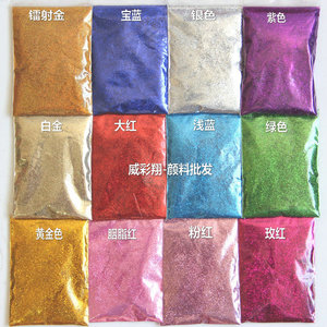 ผงกลิตเตอร์สีทองสำหรับแต่งกาย ระดับเครื่องสำอาง เนื้อละเอียดวิบวับ - Product Image 4