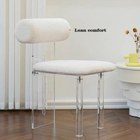 Klarer Acryl Moderner Konvertierbarer Quadratischer Couchtisch Anpassbare Größe Farbe für Zuhause Büro Wohnzimmer Esszimmer