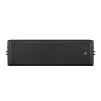 Altavoz de matriz de línea pasiva de tres vías dual profesional 3K de 12 pulgadas, sistema de matriz de línea de Audio Touring Stage Pro de 1200W, 1/2"
