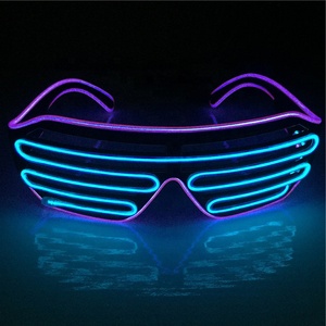 Attractive price DJ party decoration enlighten luminous neon custom LED his glasses - Product Image 2