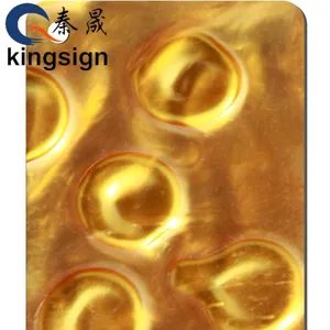 KINGSIGN可定制3D图案亚克力板大理石亚克力板pmma塑料板装饰好价格
