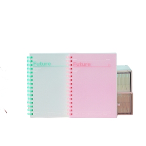 4 Design /70 pagine del <span class=keywords><strong>libro</strong></span> della bobina del taccuino del personaggio dei cartoni animati griglia quadrato portatile blocco note Memopad portafoglio per il diario di merlano - Product Image 1