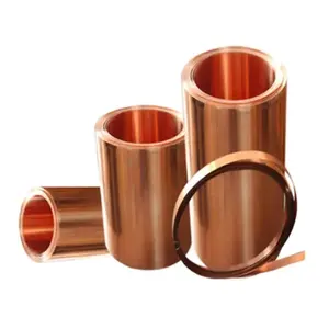 Le tuyau de cuivre droit du fabricant chinois a soudé la coupe pliée perforée pour des tuyaux de cuivre de climatiseur ou de réfrigérateur
