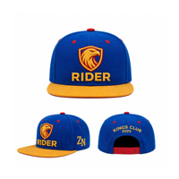 Gorra Deportiva de Algodón Bordada Personalizada con Contraste de Color Vintage, Gorra Ajustable con Cierre a Presión, Estilo Urbano para Hombre y Mujer