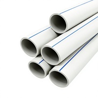 Tuyau d'eau chaude/froide PPR PN20 avec procédé de moulage conforme à la norme DIN8078, léger et non toxique pour les systèmes de plomberie d'eau potable