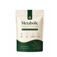 Poudre de soutien métabolique avec fibres, huile MCT et L-Carnitine – Complément alimentaire quotidien pour la satiété, l'énergie et un métabolisme sain des graisses