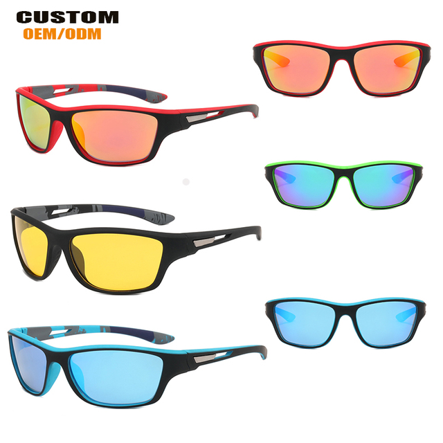 Wholesale Polarized Sports Sunglasses UV protection for Running Cycling Sunglasses Outdoor Activities Eyeglasses