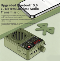 Radio portable AM/FM multibandes mini de poche avec lecteur MP3 et batterie pour une écoute nomade
