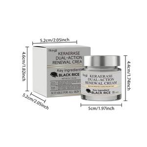 Crema facial de arroz negro, hidratante suave, clara, hidratante, suave y delicada, cuida la piel del rostro, cuidado diario de la piel - Product Image 6