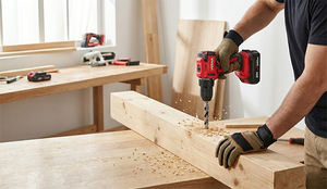 מקדחה נטענת 20V ללא פחמים, סט כלי עבודה עם סוללה, צ'אק נעילה עצמית, מקדחת אימפקט, מברגה חשמלית נטענת - Product Image 3