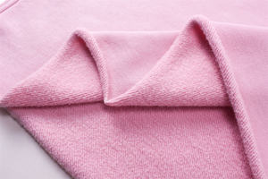 定制丝网印刷高品质男士法式毛圈布 100% 棉 T 恤和短裤套装 男士超大号 2 件套 纯色 T 恤套装 - Product Image 4