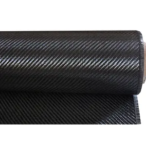 Tela de fibra de carbono de forma fija tela de fibra antiarrugas para la venta