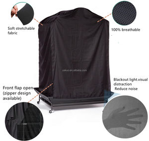 100% nefes kuş kafesi kapak karartma güneş ışığı evcil ürün evrensel kafes kapak karartma & nefes kafes kapak - Product Image 5