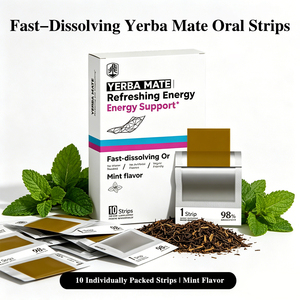 Tiras Orales de Yerba <span class=keywords><strong>Mate</strong></span> de Alta Calidad para Aumentar la Energía, OEM ODM, Venta al por Mayor, Marca Privada, Tiras para Quemar Grasa de Absorción Rápida, Suministro a Granel - Product Image 2