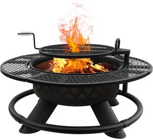 Venta al por Mayor <span class=keywords><strong>de</strong></span> Materiales Nuevos para Camping Multifuncional, Brasero Central <span class=keywords><strong>de</strong></span> Cocina, Brasero Redondo - Product Image 3