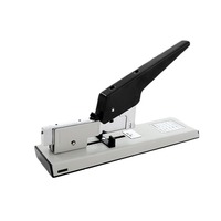 Mini Engrapadora Manual de Oficina para Estudiantes, Multifuncional, de Gran y Mediana Resistencia, para Encuadernación de Libros, Material Plástico, Logotipo Impreso, 100 Unidades