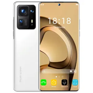 OEM ODM Celular MIX4 16gb + 1TB 6.8英寸全显示安卓12.0手机智能手机7300毫安面部解锁手机