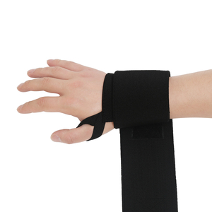 สายรัดข้อมือแบบยืดหยุ่นนีโอพรีนกันลื่นสำหรับยกน้ำหนัก ยิม โยคะ - ปรับแต่งโลโก้ได้ รองรับข้อมืออย่างแข็งแรง ใช้ได้ทั้งชายและหญิง - Product Image 6