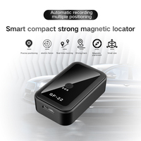 Rastreador GPS oculto MIC para coche con altavoz GPS rastreador espia gf22 30g grabador magnético activado por voz localizador GPS