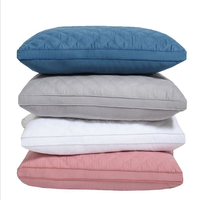 Oreiller en duvet d'oie blanc, en coton, pour hôtel, boîte matelassée, plumes d'oie, blanc, qualité supérieure, compétition