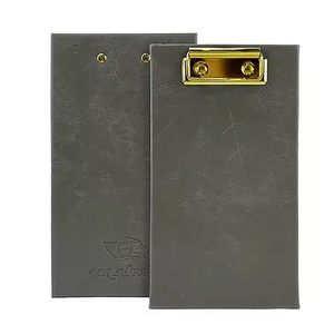 Portamenús Portátil con Clip Metálico y Carpeta de Cuero PU para Restaurante, MOQ Pequeño - Product Image 1