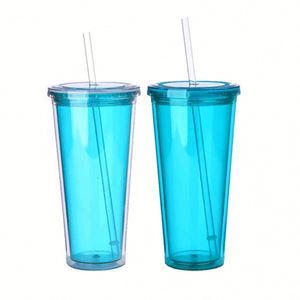 Striped Double-Wall PS Cup - Product Image 1