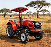 Tracteur agricole polyvalent à couple élevé, certifié ISO, pour serres industrielles et vergers, personnalisable en usine