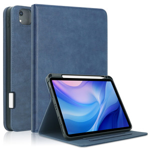Lujo negocios tres ángulos de visión Wake/Sleep Funtion TPU + PU Funda de cuero para tableta para <span class=keywords><strong>iPad</strong></span> <span class=keywords><strong>Air</strong></span> 11 2024/<span class=keywords><strong>Air</strong></span> 4 10,9 2020 /<span class=keywords><strong>Air</strong></span> 5 - Product Image 1