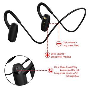 अच्छी गुणवत्ता वाली हड्डी चालकता चालू इयरफ़ोन वाटरप्रूफ एब्स + पीसी वायरलेस डिजिटल डिस्प्ले बैटरी सूचक हॉट सेलिंग उत्पाद - Product Image 3