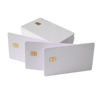 Carte IC Rfid blanche longue portée sans contact, épaisse, en PVC, 13.56Mhz, 1.8mm, carte de visite intelligent