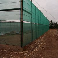 100% Virgin HDPE Protection efficace des cultures Filet anti-vent en plastique agricole