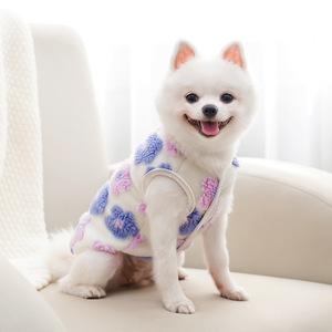 Vêtements d'hiver et d'été pour chiots et chats, manteau imprimé, veste, pull pour chaton, chihuahua, chien, accessoires pour animaux de compagnie, polyester, écologique, rembourré - Product Image 5