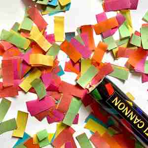 Canon à Confettis Biodégradables Colorés de 30 cm pour Fêtes de Remise de Diplôme - Vente en Gros - Product Image 4