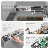 Máquina Comercial Automática para Cortar y Empujar Patatas, Rábanos y Batatas en Tiras, Ecológica, para Frutas y Verduras, 220V 400W