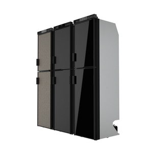 Réfrigérateur-congélateur vertical encastrable 12/24V DC en ABS <span class=keywords><strong>pour</strong></span> petits <span class=keywords><strong>camping</strong></span>-cars et VR, avec plages de température de 0°C à 10°C et de -5°C à 18°C, <span class=keywords><strong>pour</strong></span> la conservation des aliments frais - Product Image 3