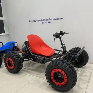 Kart électrique à batterie au lithium à quatre temps pour adultes, voiture à dérive de célébrité sur <span class=keywords><strong>Internet</strong></span>, terrain de jeu à quatre roues 4x4, moto de plage pour - Product Image 2