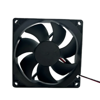 Ventilateur PWM de refroidissement CPU 90mm 9225 avec 3/4pin silencieux et roulement à billes pour les jeux sur ordinateur et la gestion des caloducs du processeur