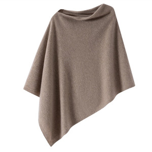 <span class=keywords><strong>Poncho</strong></span> en laine mérinos douce et chaude beige pour <span class=keywords><strong>femme</strong></span>, châle tricoté, cadeau pour elle, pull <span class=keywords><strong>poncho</strong></span> doux en cachemire - Product Image 3