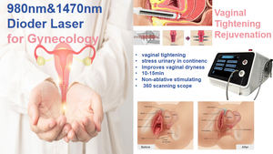 Classe 4 1470nm Vaginal Tense Diode Laser Gynécologique 980nm Rajeunissement de la peau LVR Gynécologie Équipement de thérapie par la lumière rouge - Product Image 2