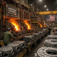 Boîtier de compresseur d'air robuste en fonte grise ASTM A48 LF, moulage au sable certifié ISO9001 pour machines automobiles OEM