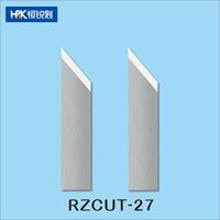 HRK Wolframkarbid-Oszillationsklinge Passend für Ruizhou RZCUT CNC-Vibrationsschneidemaschine für Leder-, Schaum- und Verbundwerkstoffschnitt