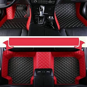 Tapis de sol de voiture sur mesure entièrement enveloppants, imperméables, antidérapants, protection toutes saisons, en cuir - Product Image 1