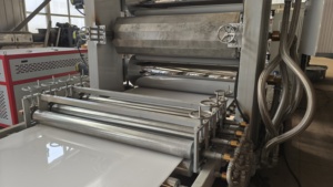 Ligne de machine d'extrudeuse monovis <span class=keywords><strong>Tenet</strong></span> production automatique de matériaux PE/PP/PC extrudeuses de plastique de fil de feuilles de <span class=keywords><strong>film</strong></span> PLC - Product Image 5
