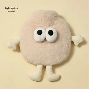Ins-Style mignon boule de <span class=keywords><strong>charbon</strong></span> dessin animé flanelle bouillotte hiver petit PVC et chauffe-<span class=keywords><strong>ventre</strong></span> en peluche Silicone Mini hiver plus chaud - Product Image 6