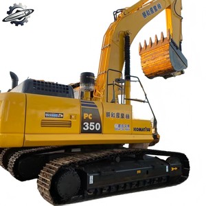 Excavadora Usada Komatsu PC350 de Japón, Excavadora de Segunda Mano de 35 Toneladas, Excavadora Grande PC360, Maquinaria de Construcción, Excavadora de Orugas, 9,9 Nueva - Product Image 1