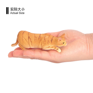 Venta al por mayor de PVC sólido estatua de simulación modelo granja figuritas Animal gato perro cabra <span class=keywords><strong>caballo</strong></span> vaca juguetes figuras - Product Image 5