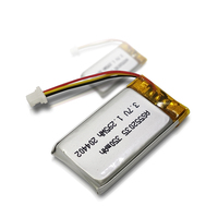 UL2054/CB/KC/CE/WERCS/UN38.3 approuvé 552035 3.7v 350mAh batterie Lithium polymère cellule de batterie Li polymère pour montre intelligente