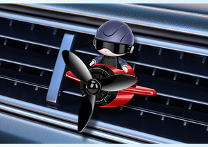 Purificador de aire de aromaterapia para coche para <span class=keywords><strong>hombre</strong></span> y mujer, Perfume de coche para astronauta, salida de energía cinética, accesorios de fragancia para vehículo, adornos - Product Image 6